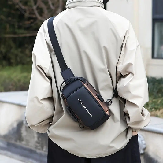 Mochila Antirrobo Impermeable Con Carga USB